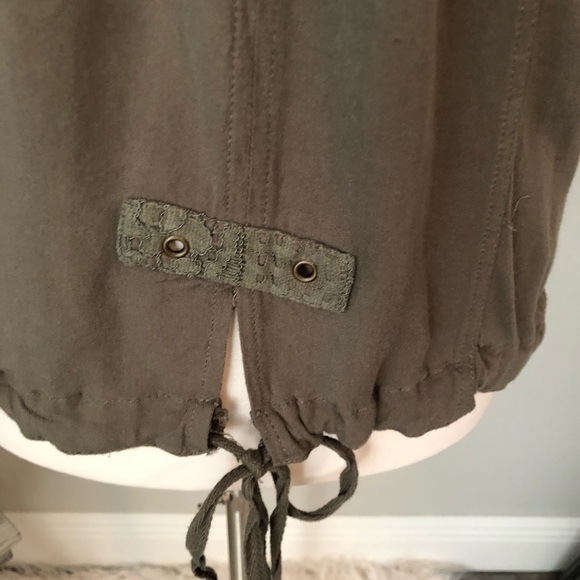 😍Francescas Miami Oversized Military Coat/Vest - Picture 8 of 8